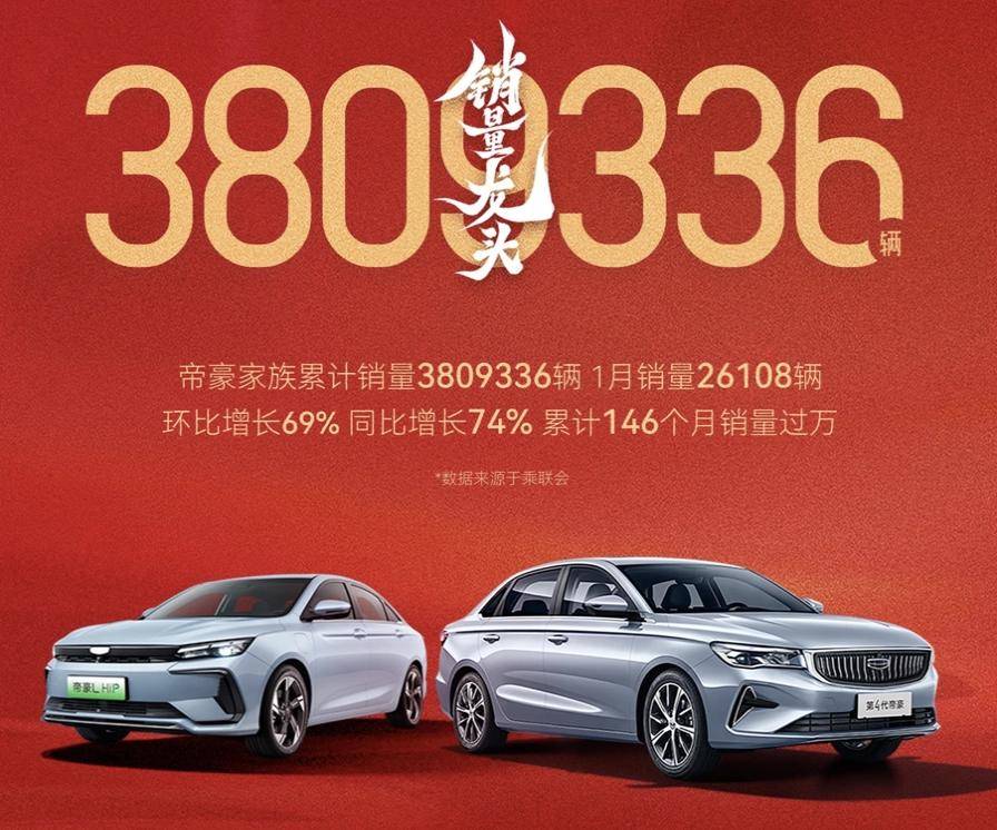 雷竞技【RAYBET】累计销量突破380万辆的帝豪家族 新能源车型竟是同级先行者？