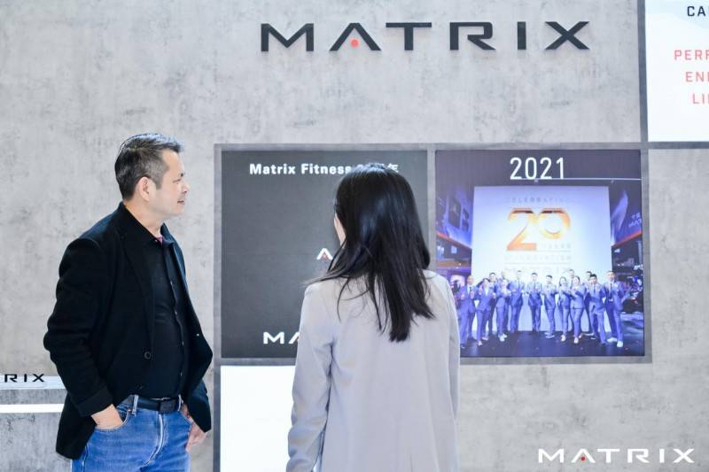 2024上海国际酒店展闭幕：Matrix商用健身米乐m6官方网站器械再展健身器材(图2)