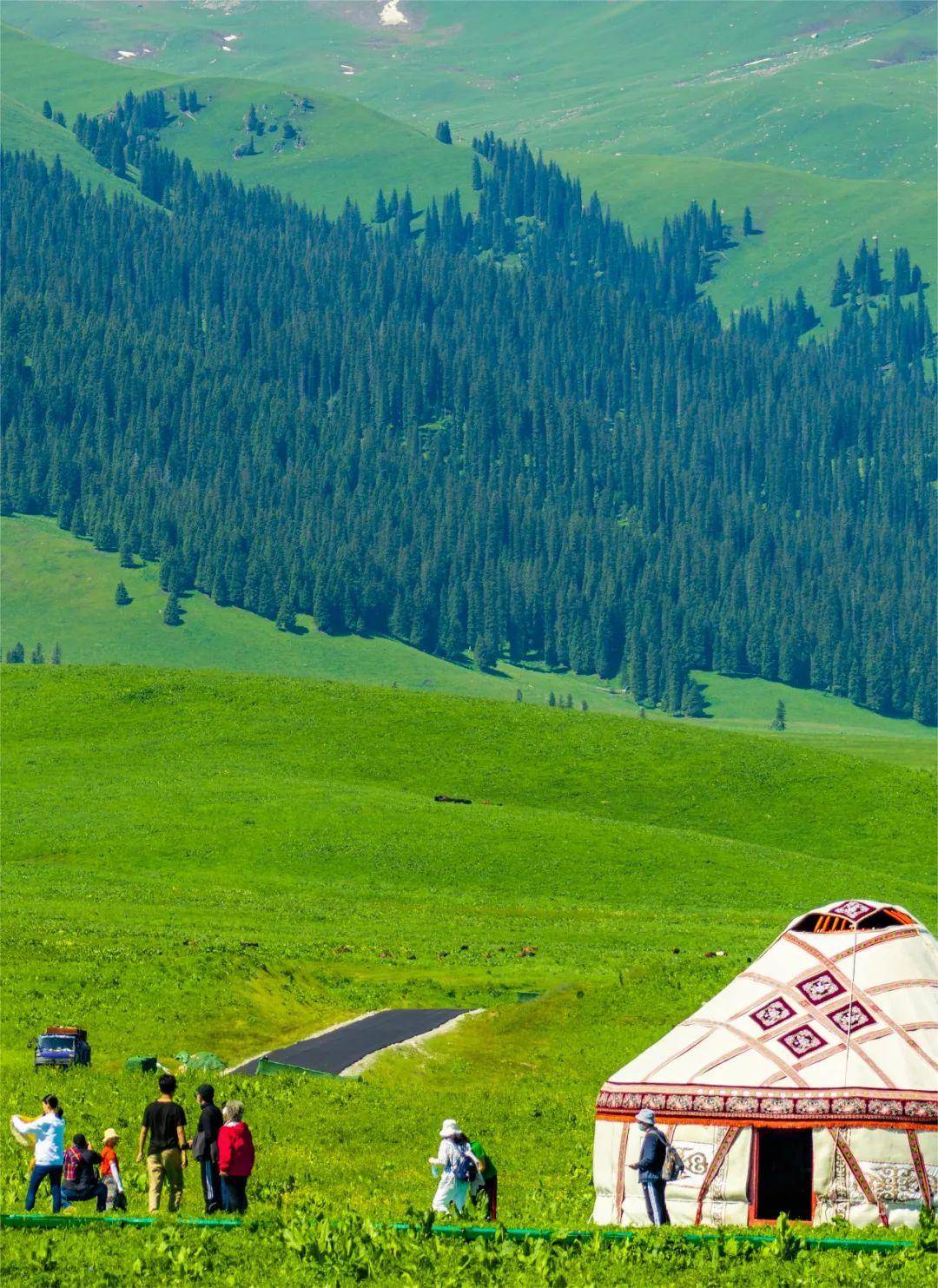 比呼伦小众！新疆天山下的宝藏草原，颜值媲美瑞士，预计今夏爆火