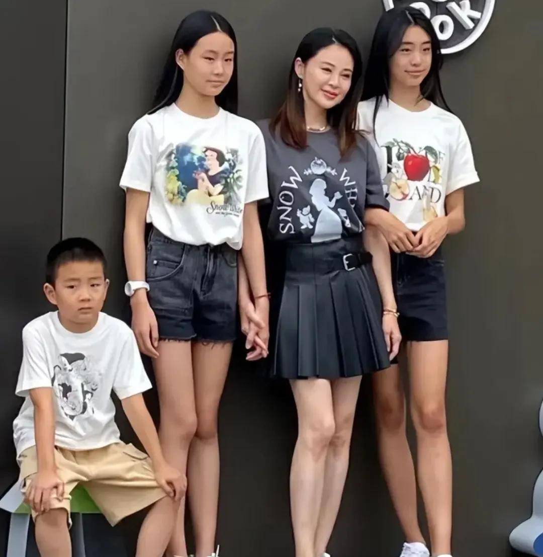 原创佟大为大女儿发育过猛！16岁女儿身高1米7，直逼超模水准，颜值更是王祖贤翻版