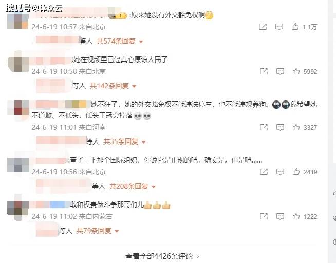 北京警方发布通报：女子开外交号牌车堵路，还叫嚣有外交豁免权