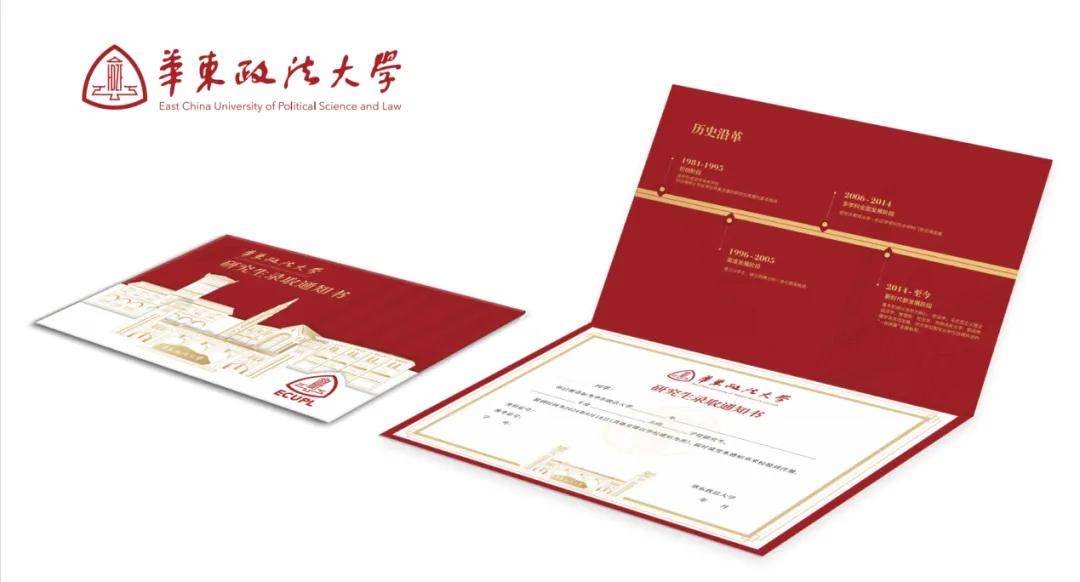 录取通知书发啦，沾沾喜气 | 2024年华东政法大学研究生录取通知书