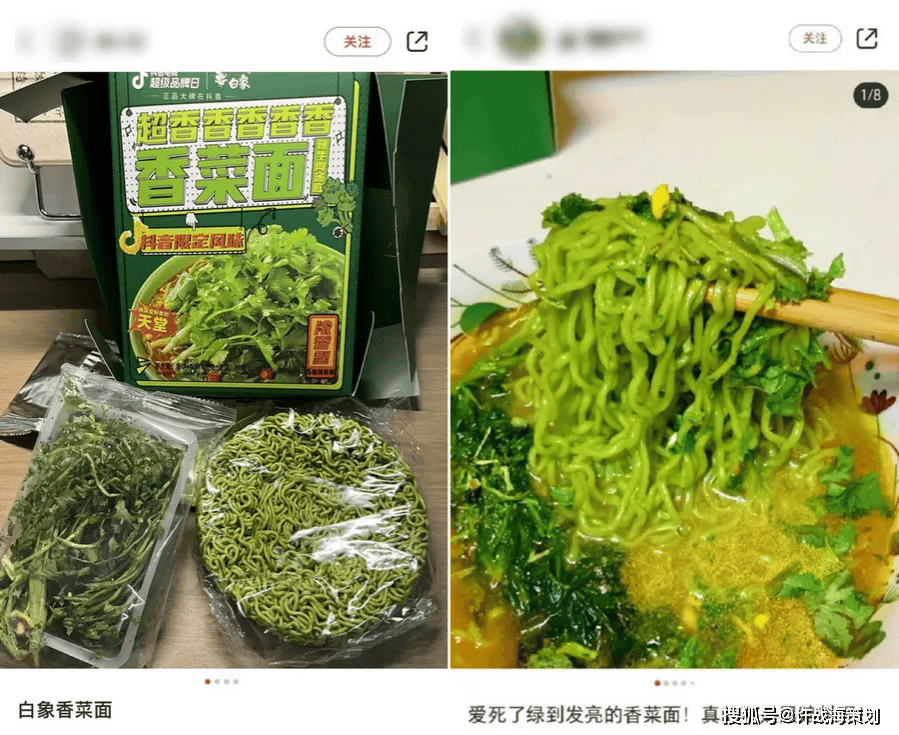 香菜面爆卖 2800 万+，白象如何通过极致产品力突围？