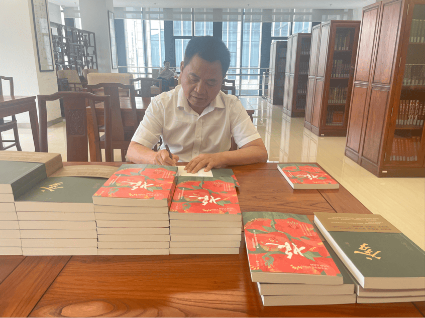 彭学明、丁捷、张光芒走进栖阅大家讲堂，分享长篇作品《爹》《娘》