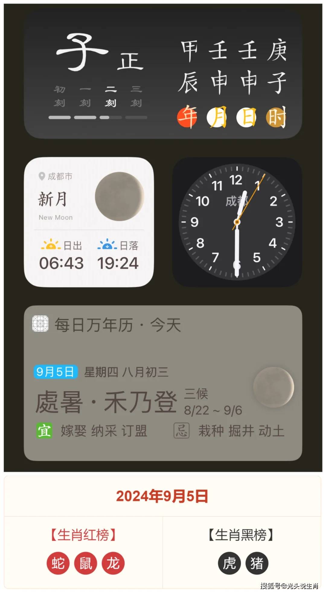极简生肖运势，9月5日 八月初三 周四 申猴 酉鸡 戌狗 亥猪四生肖运势解读