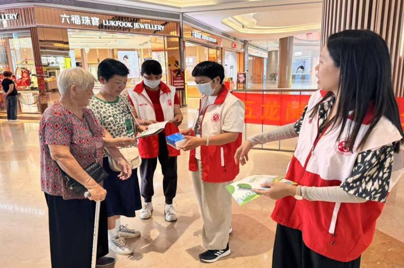 钟落潭镇五龙岗村开展“践行新时尚，分类志愿行”主题宣传活动