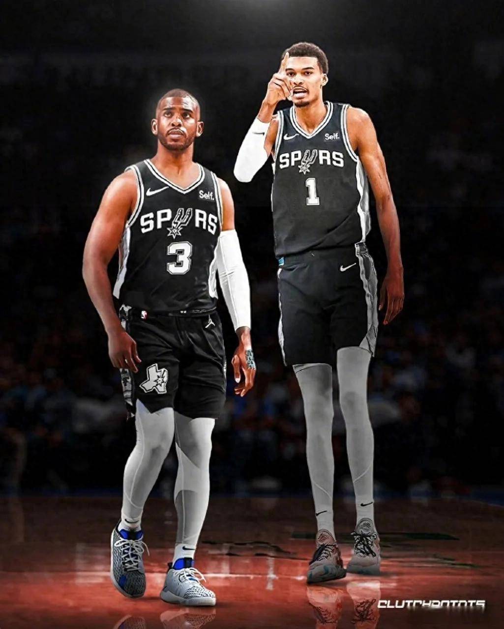 马刺强势崛起:保罗携手文班剑指冠军不是梦!请不要低估马刺。