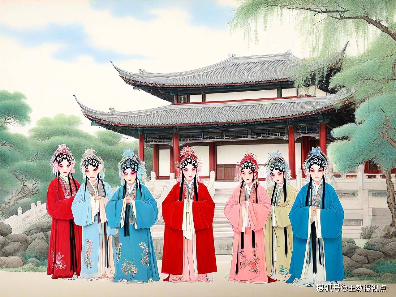 皇家园林戏曲盛环球360APP景多彩人物共绘华章(图9)