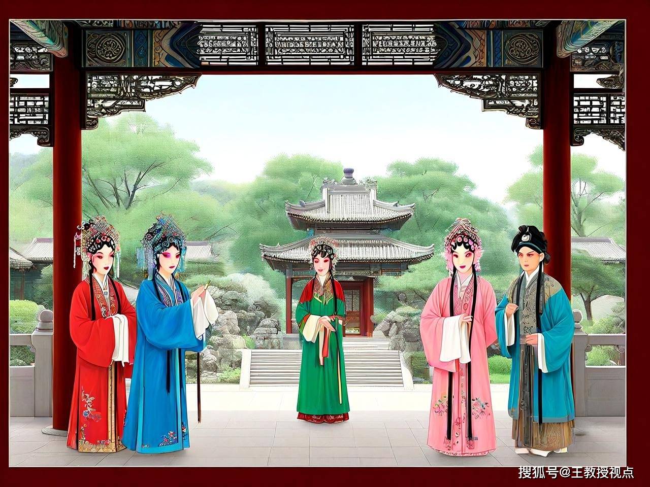 皇家园林戏曲盛环球360APP景多彩人物共绘华章(图13)