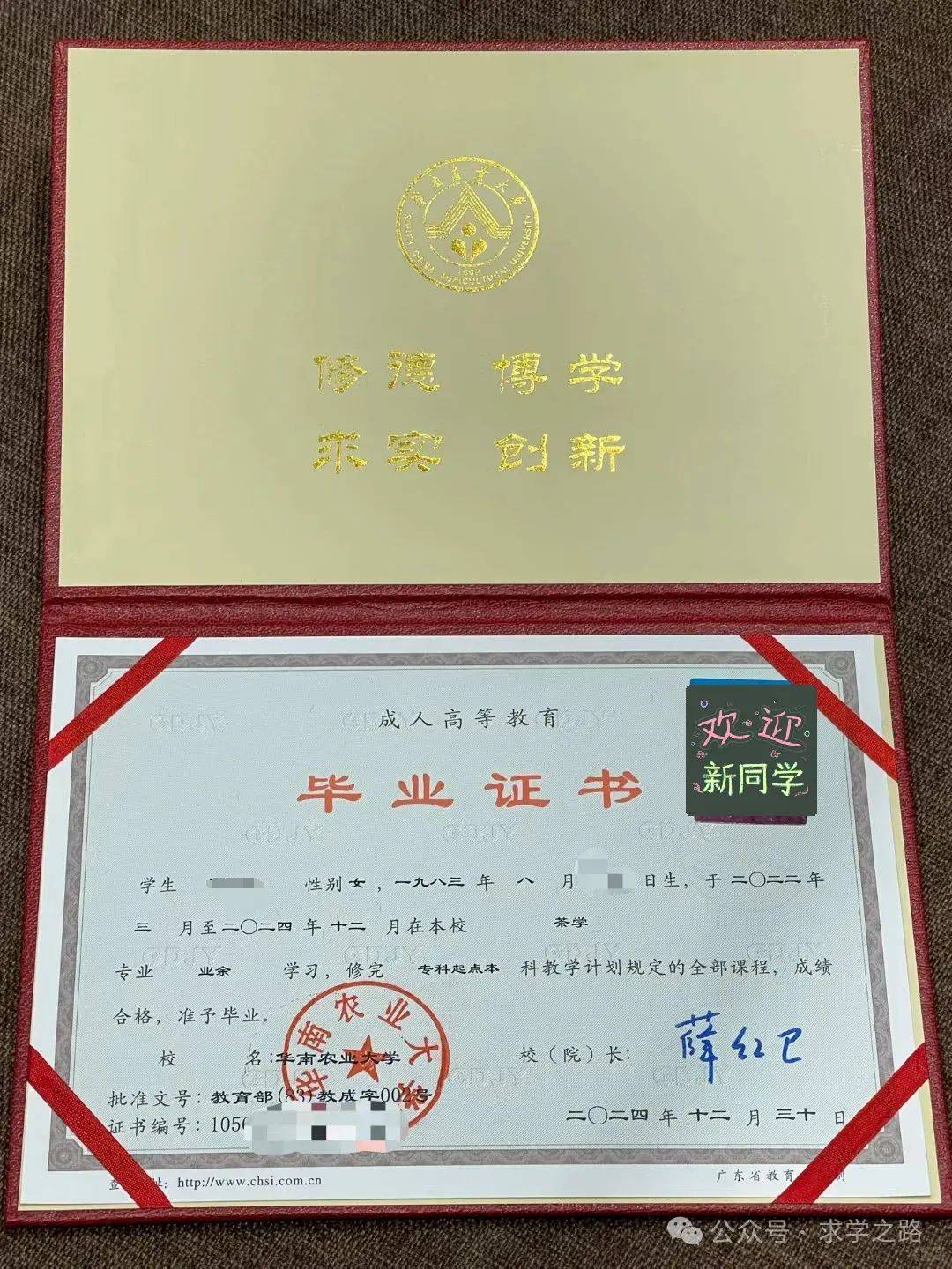 茶学成人本科报考指南