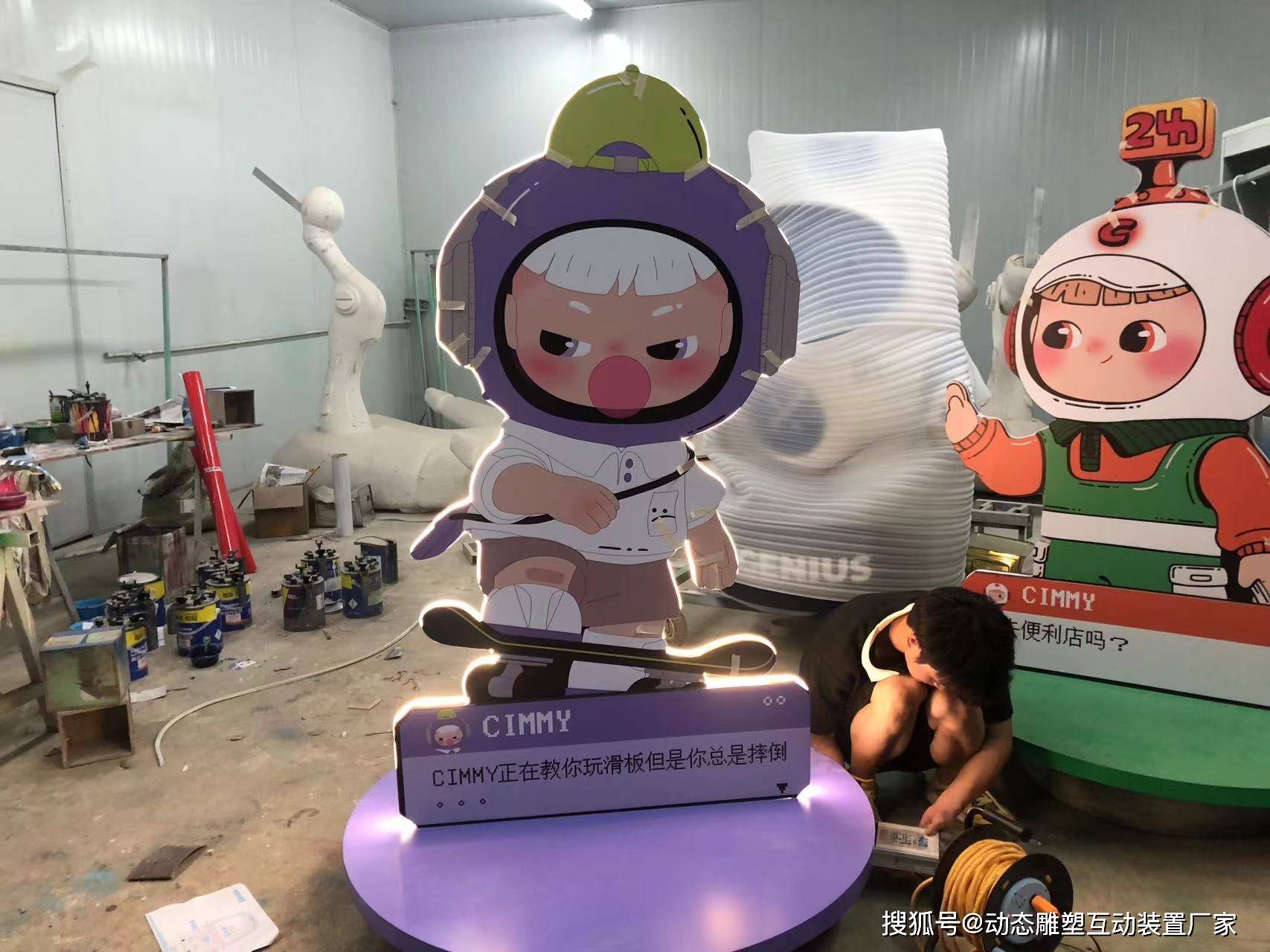 玻璃钢雕塑制作全流程解密