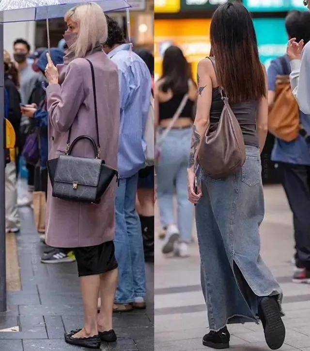 elle乐福鞋去了香港才发现满街都是“裙不上膝、鞋不带跟”却个个洋气又时髦  第9张