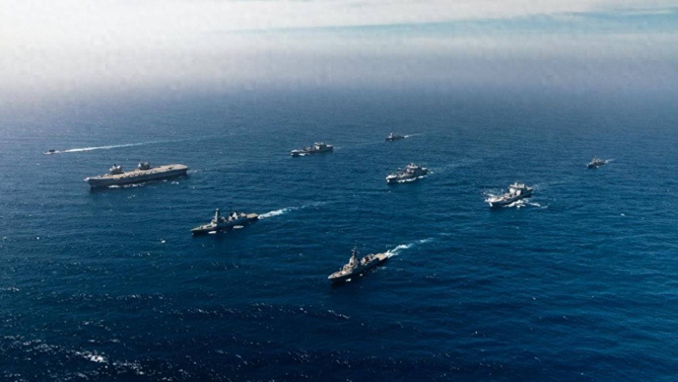 六国势力逼近，意图将台海变成中东，解放军已提前部署兵力，正是为了应对当前局面
