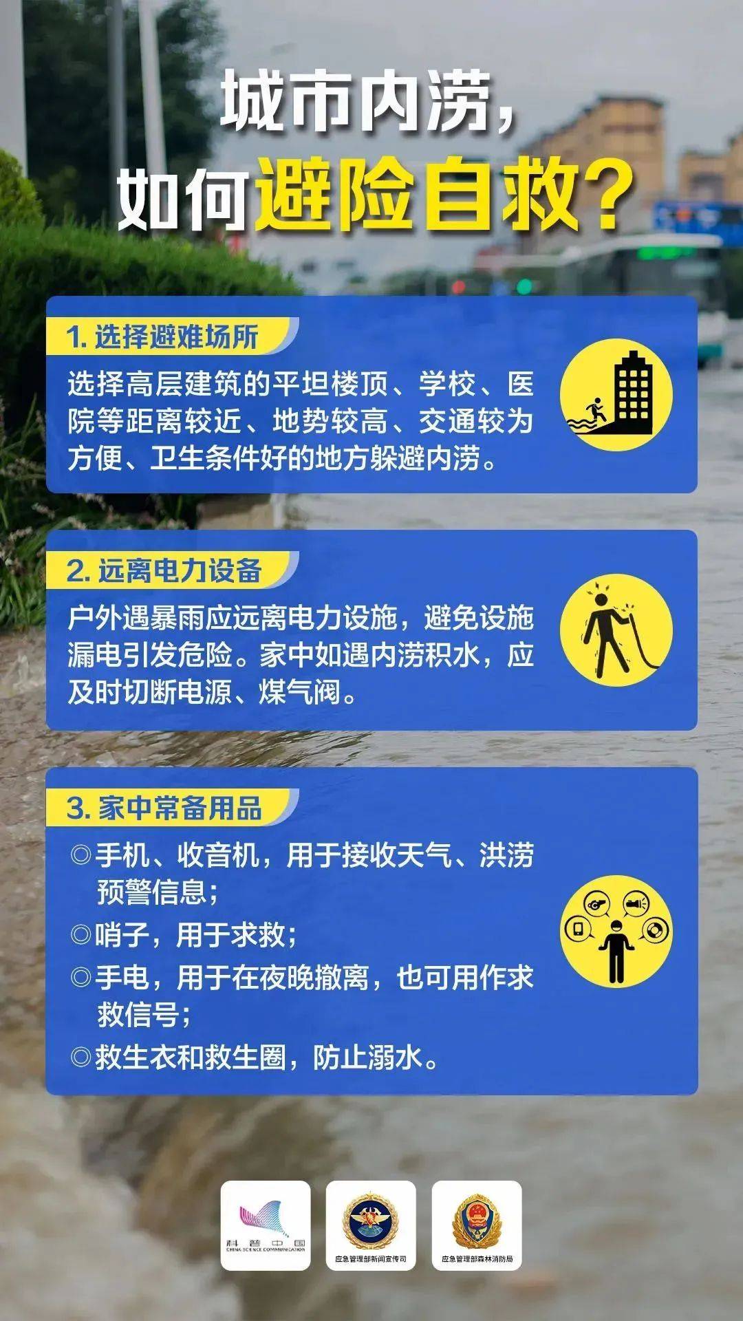 暴雨+雷电+10级大风！