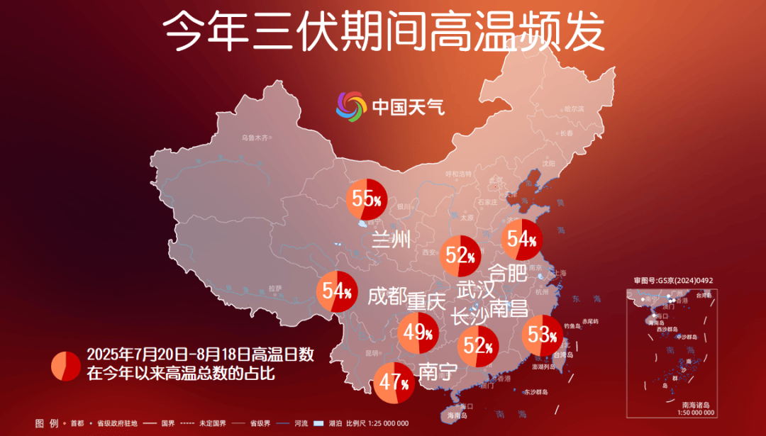 高温破纪录 今年三伏为史上第二热 出伏后还要热多久？