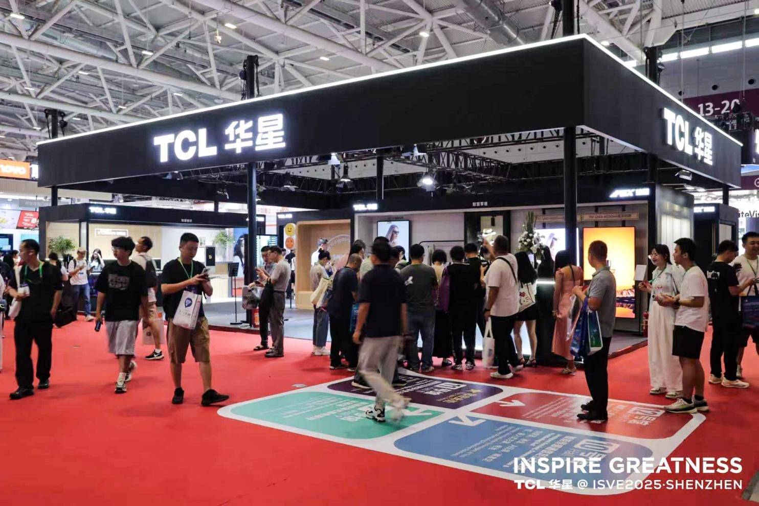 TCL华星亮相ISVE2025全场景商用及专业显示方案尽显创新实力