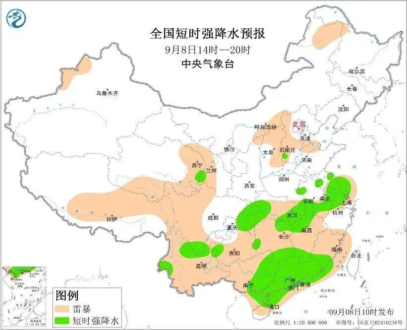 上海天气突变！雷电、大风、暴雨预警接连发布！明后天降温降水，周三最高温31℃