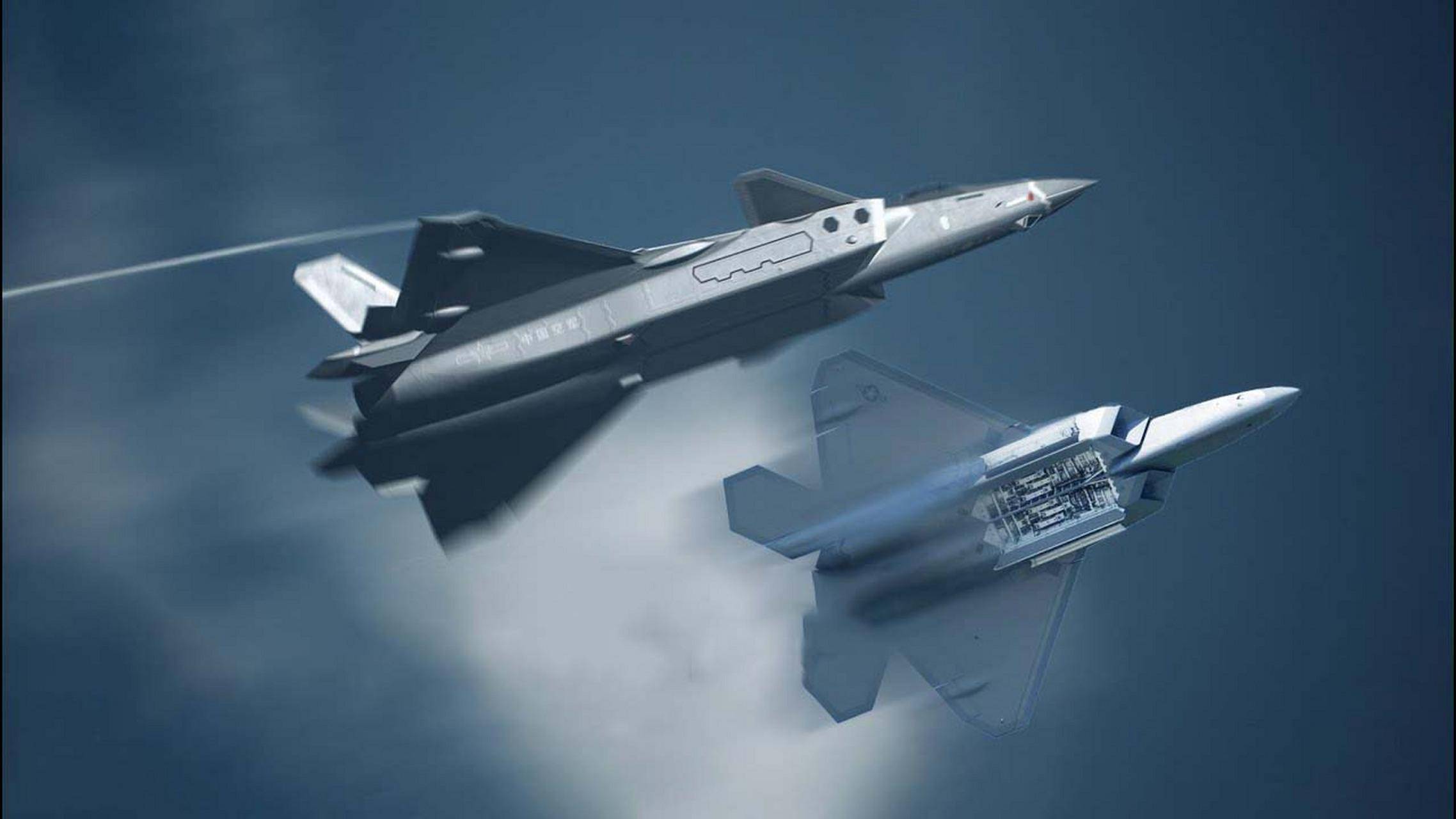 中国歼-20年产突破百架反超美军总量，F-22停产F-35紧张分配！