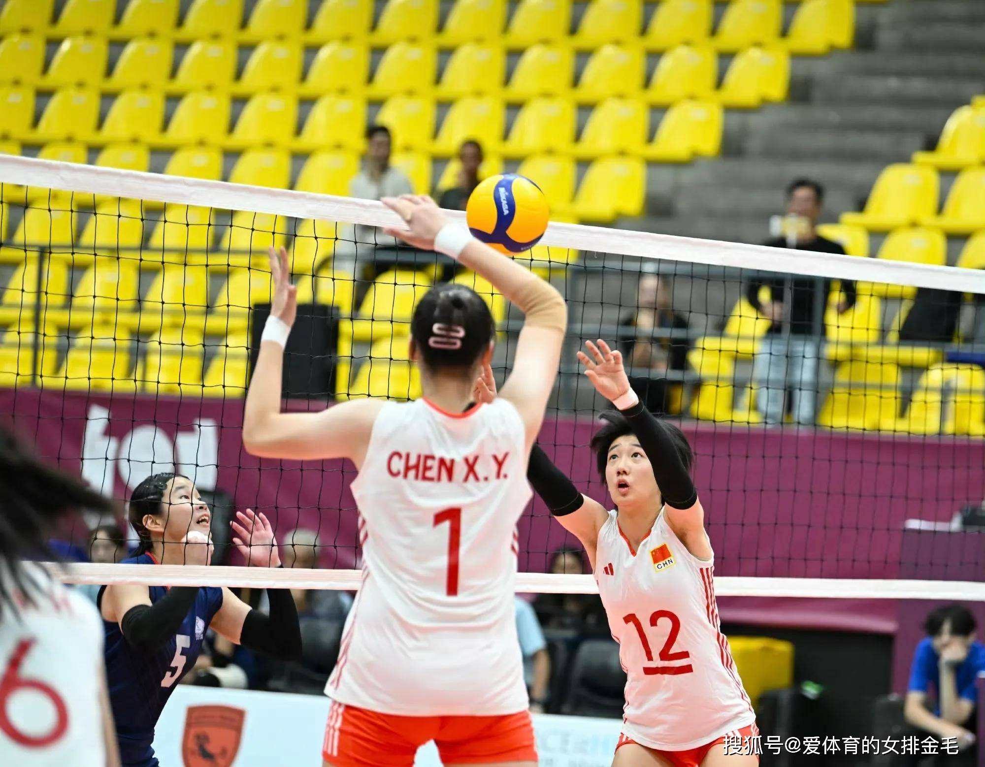 原创             边攻无力，两副攻44分难救主！U16亚锦赛中国女排不敌中国台北