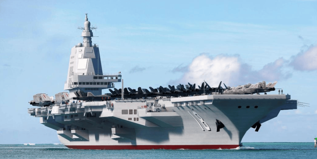 枪打出头鸟!福建舰入列不到两天,国防部点名菲律宾,话说的很重