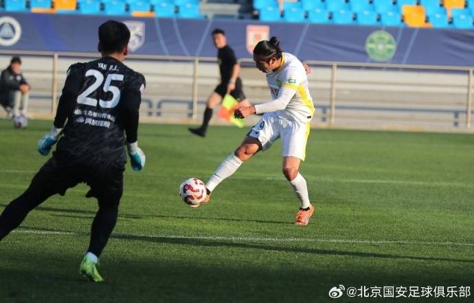 张玉宁传射建功！国安热身赛2-1天津津门虎