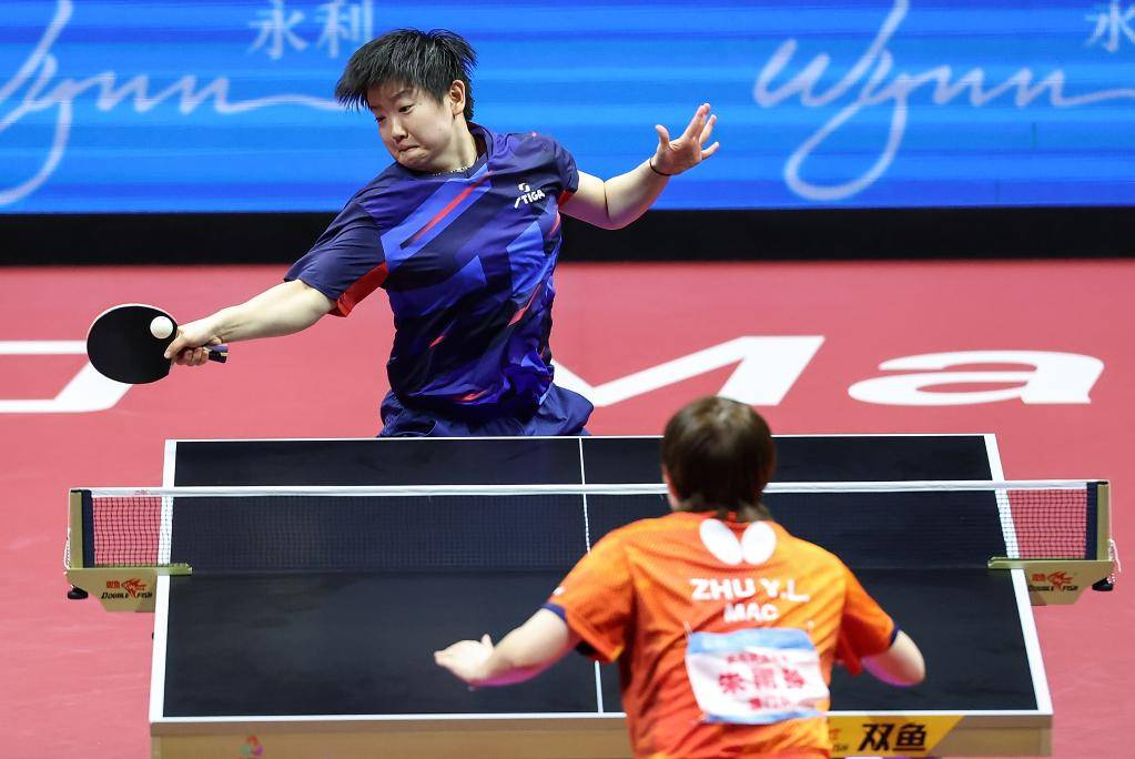 朱雨玲:我与孙颖莎是矛与盾的碰撞 她的打法已经升级