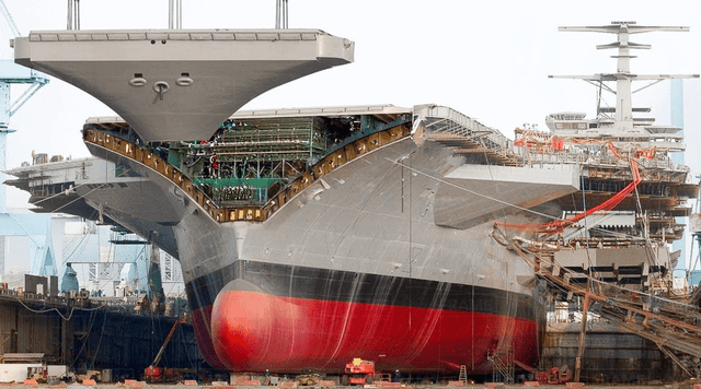 世界第二变第四！美国电磁弹射型航母遭超车，不止被福建舰超越？