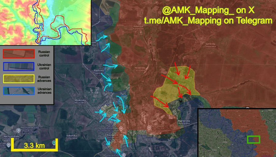 哈尔科夫俄军包围乌77旅，乌军切断库皮扬斯克补给线计划落空！
