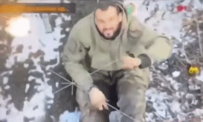 俄罗斯机器人用机枪和榴弹打死12名乌军？实际效果吹太大了