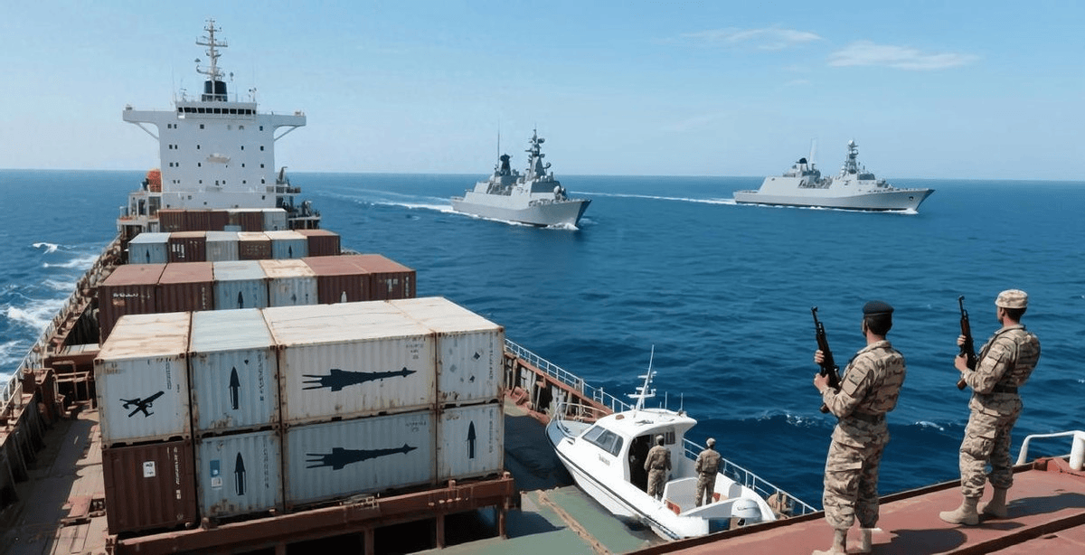 军火船全军覆没，援助武器沉入大海，伊朗这是被哪路“海盗”盯上了？