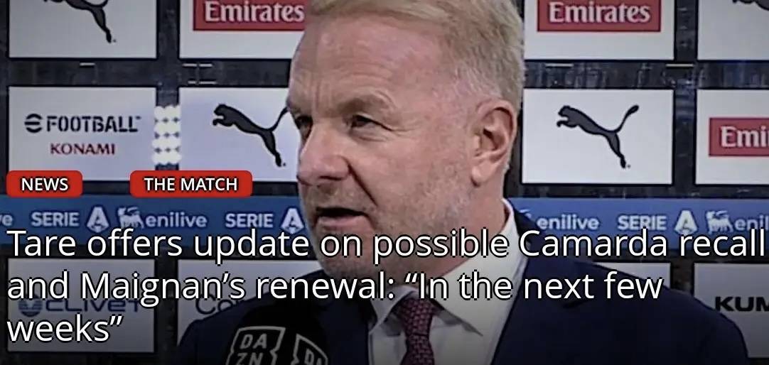 米兰体育总监塔雷谈迈尼昂续约问题：马上就有结果了我非米兰体育- 官方网站 世界杯官方指定投注平台常乐观