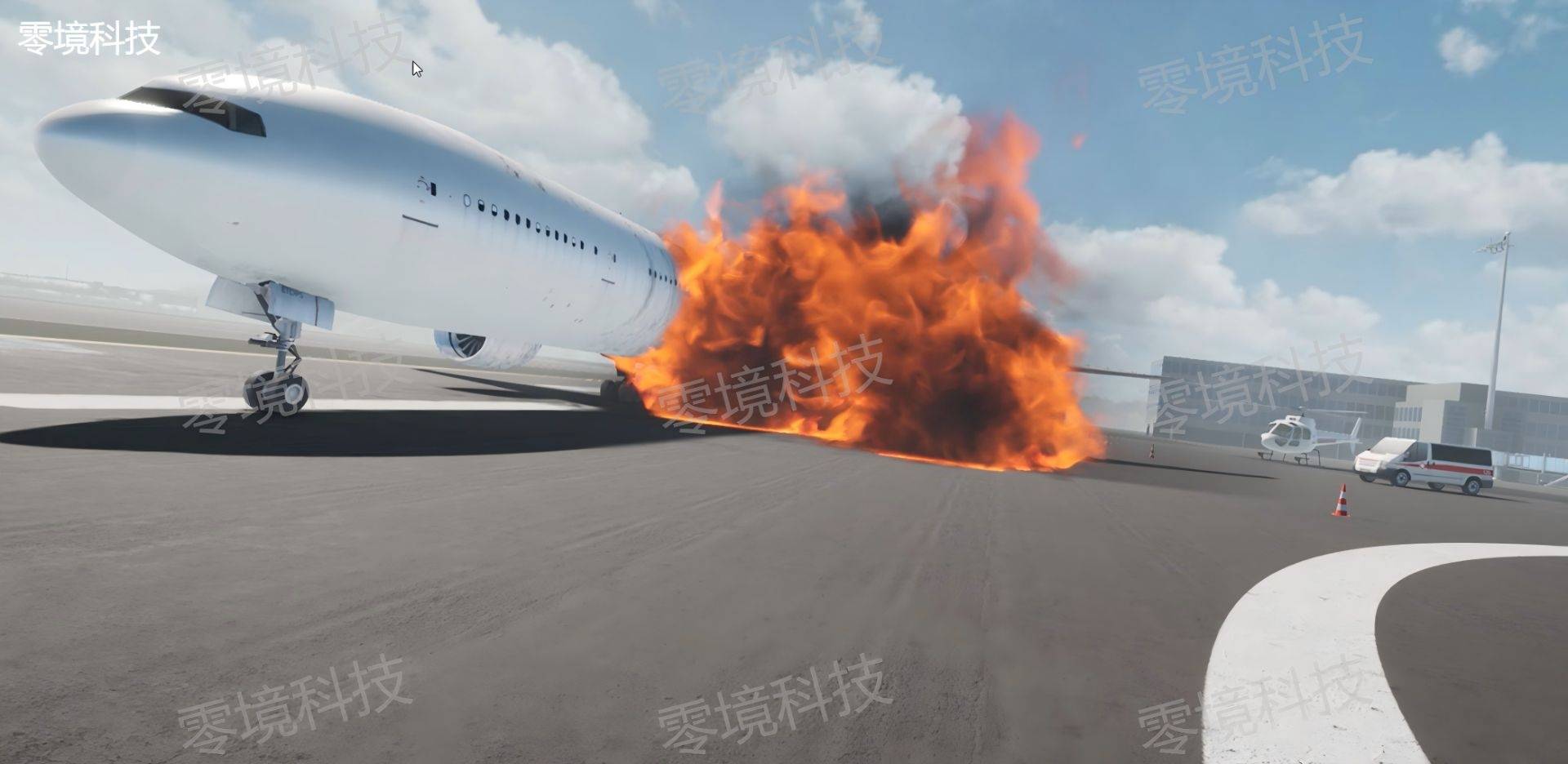 VR消防训练机场全场景金年会- 金年会体育- 官网APP火灾模拟沉浸式训练提升灭火效率