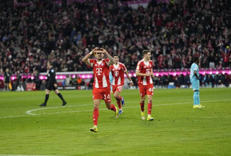 迪亚斯独造五球创百球里程碑凯恩双响助拜仁5-1大胜西甲联赛免费高清直播＋实时赛程积分榜＋竞彩预测全覆盖（2025赛季）霍芬海姆