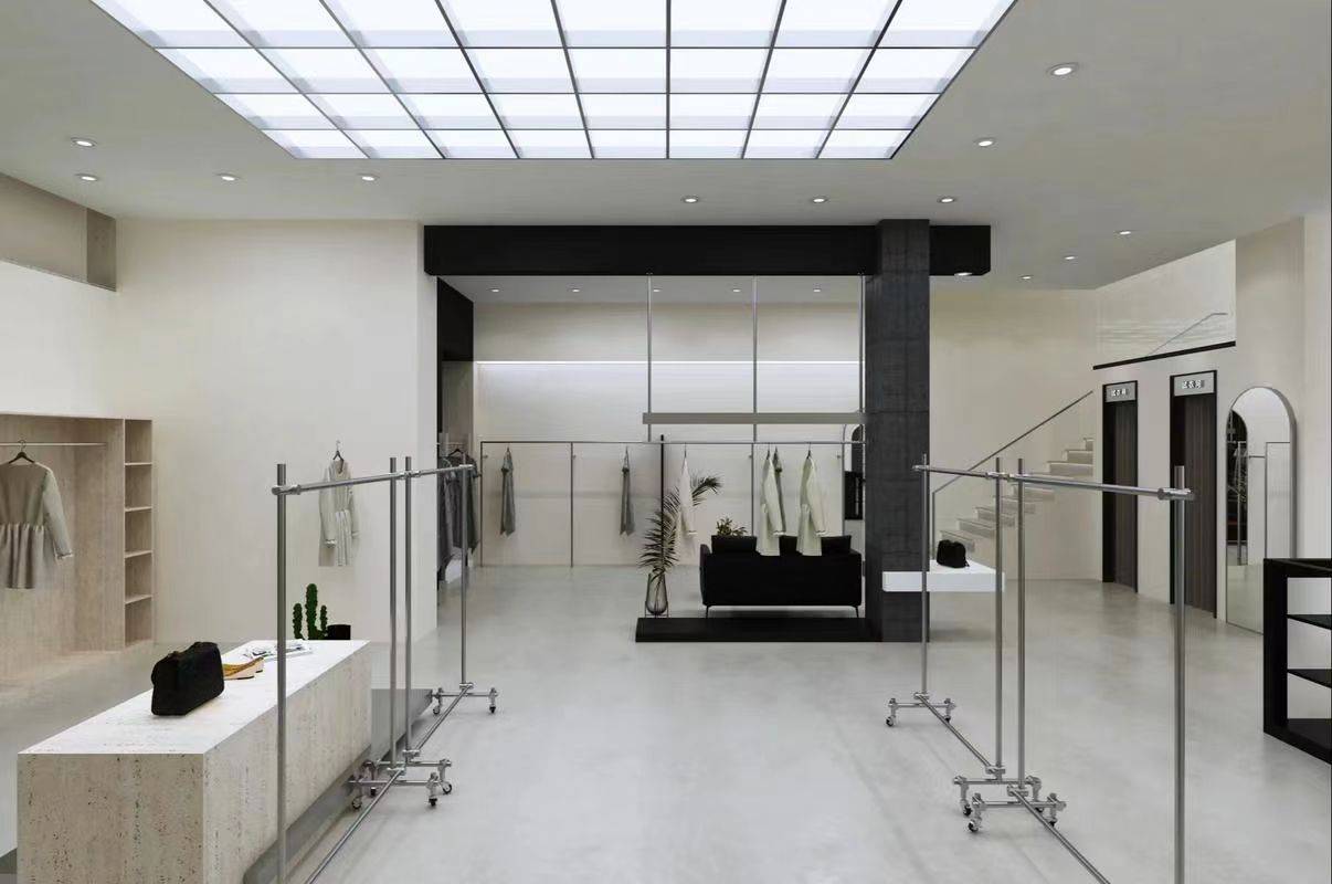 陕西商铺门面装修设计施工生鲜超市装修设计