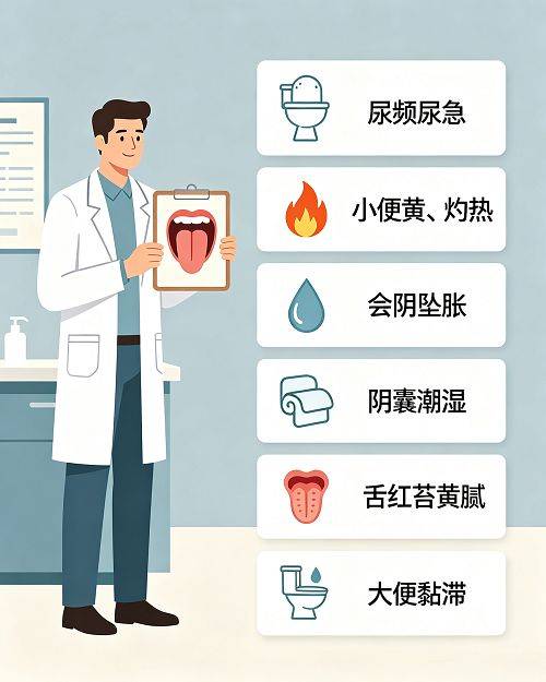 前列腺炎湿热下注体质怎么调理?中医三步法改善