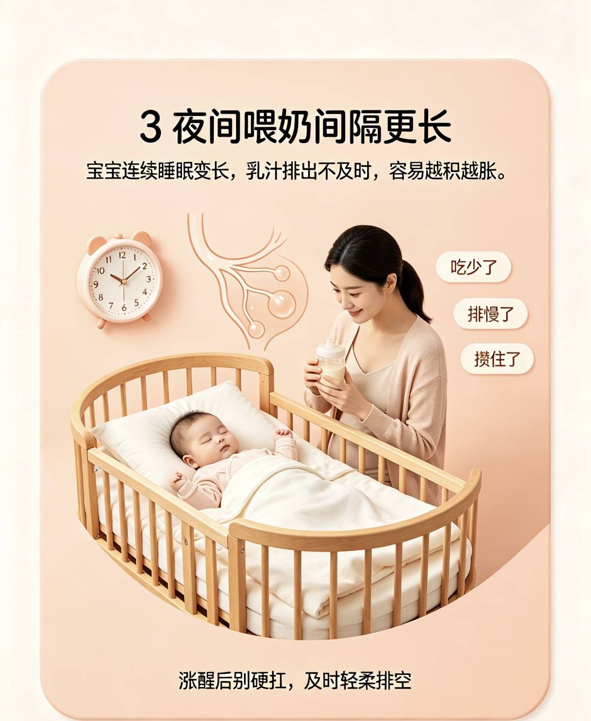 涨奶为什么总在半夜?
