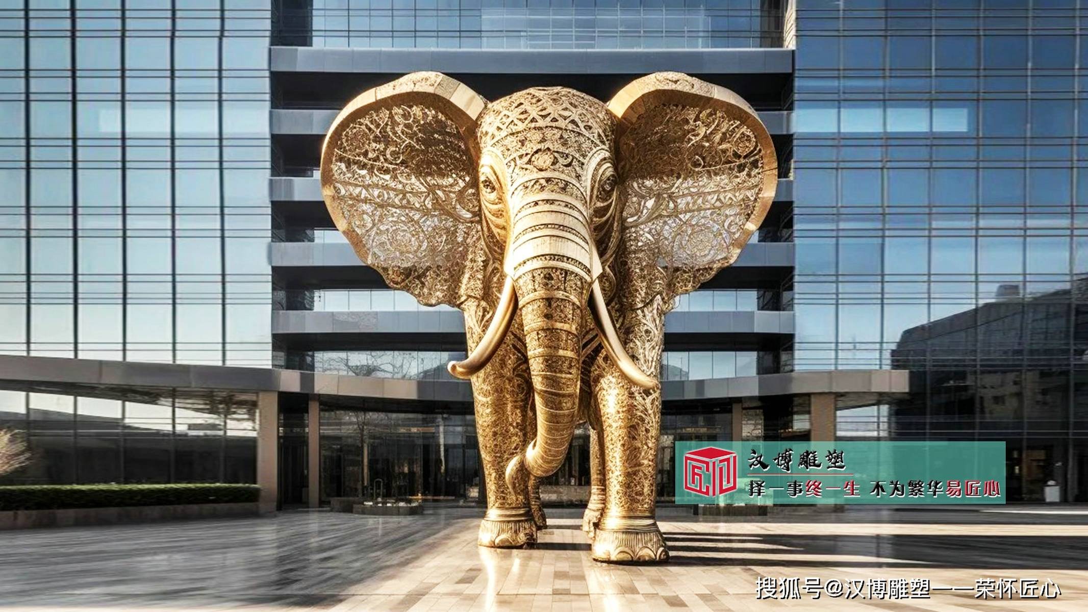 不锈钢大象雕塑厂家，精铸艺术之象