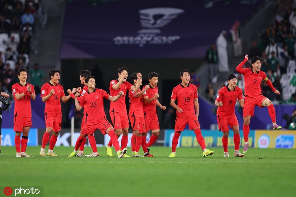 亚洲杯-曹圭成第99分钟绝平韩国点球5-3淘汰沙特 乌兹2-1泰国