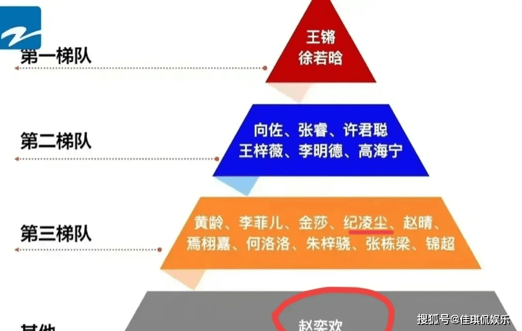 而言，话题度是上去了，所以在梯队划分阶段，他被归为第三梯队的演员。