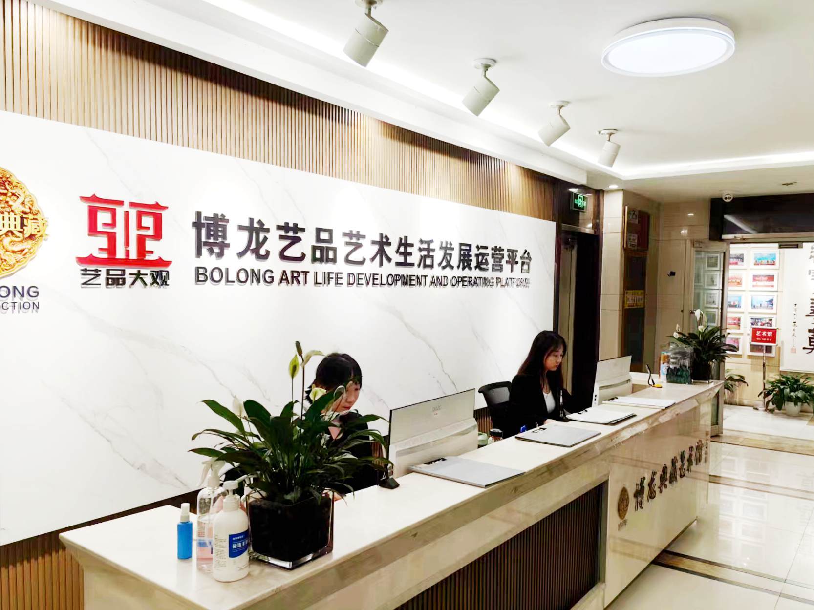 ——陕西省收藏家协会艺术媒体专业委员会走进陕西博龙艺术品有限公司进行深度的艺术交流和参观学习