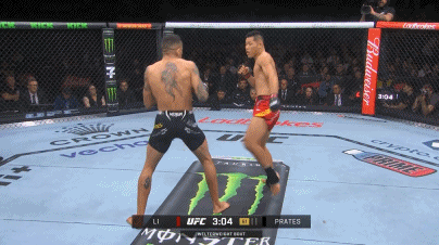UFC305李景亮遭遇KO,普拉特斯展现实力-李景亮签约ufc