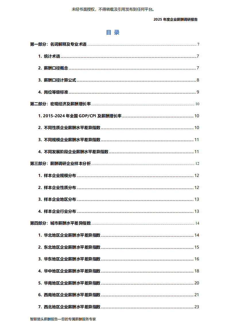 年度薪酬报告分析