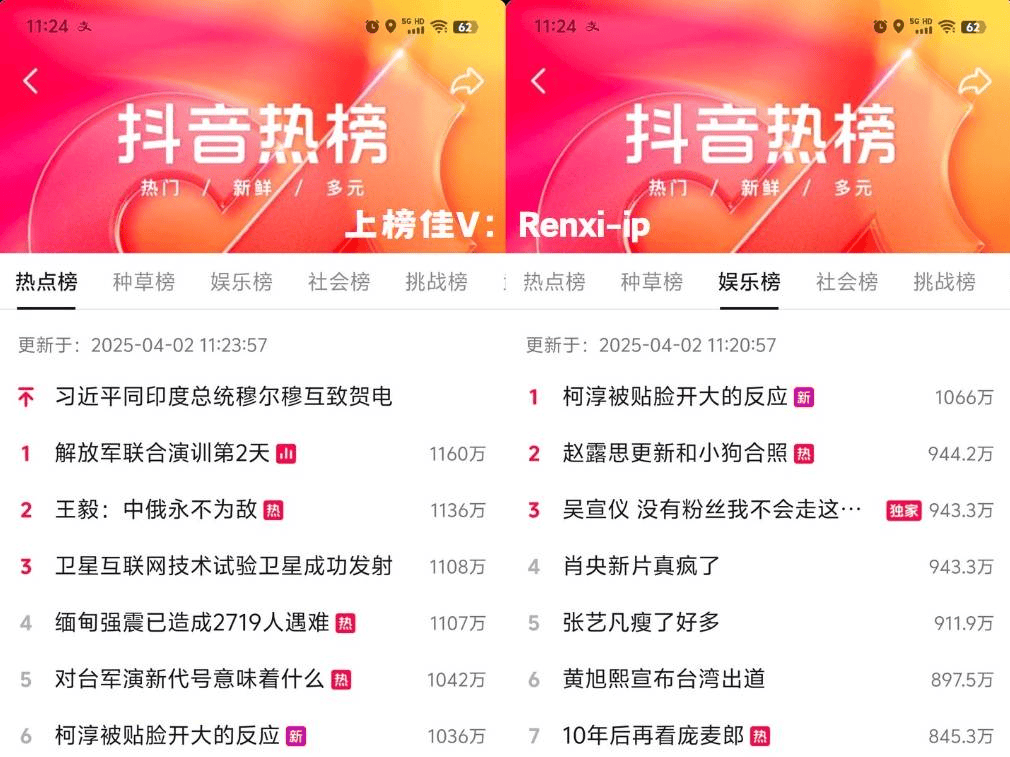 抖音热搜多少钱可以买