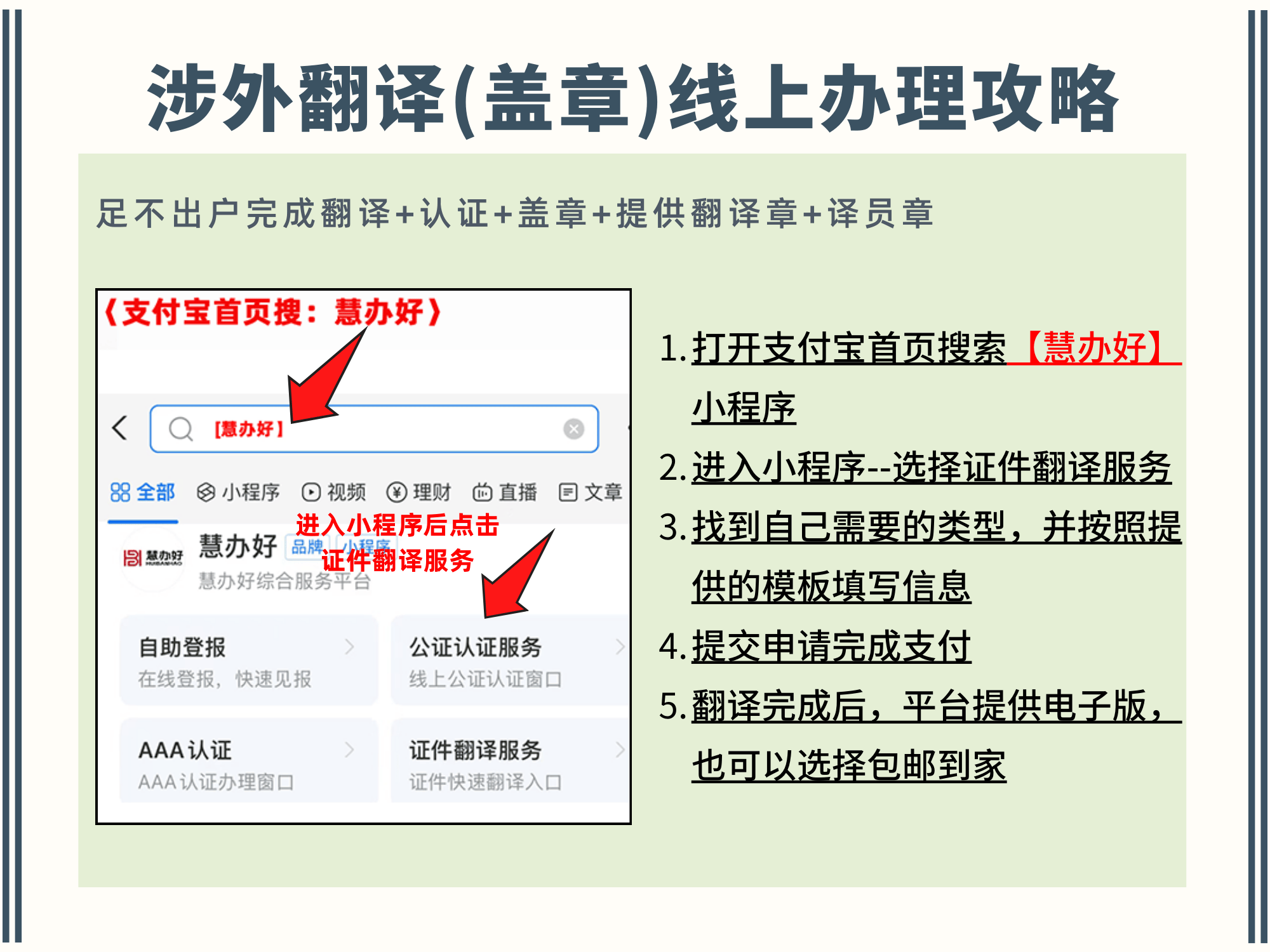 国外证件翻译怎么办理？需要准备什么材料