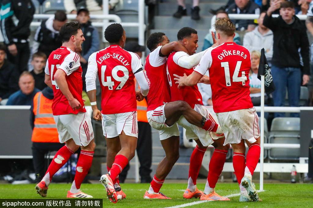 英超-梅里诺破门加布里埃尔补时绝杀 阿森纳2-1逆转纽卡