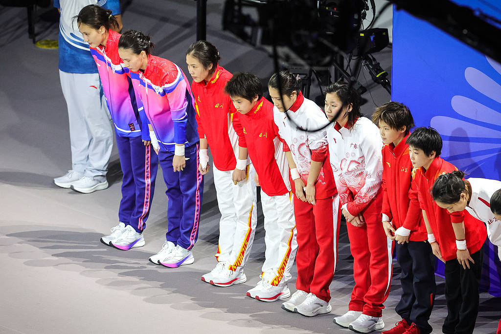 全运会女子双人10米台-陈芋汐/掌敏洁夺冠 全红婵位列第5