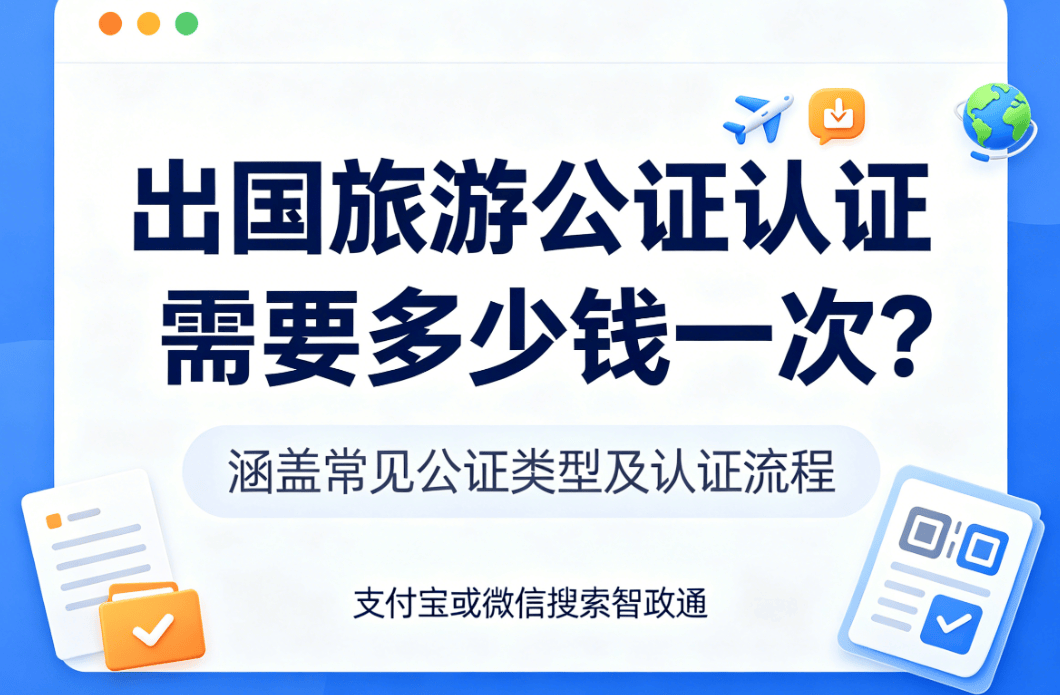 出国旅乐鱼体育- 乐鱼体育官网- APP世界杯指定平台游公证认证需要多少费用一次？