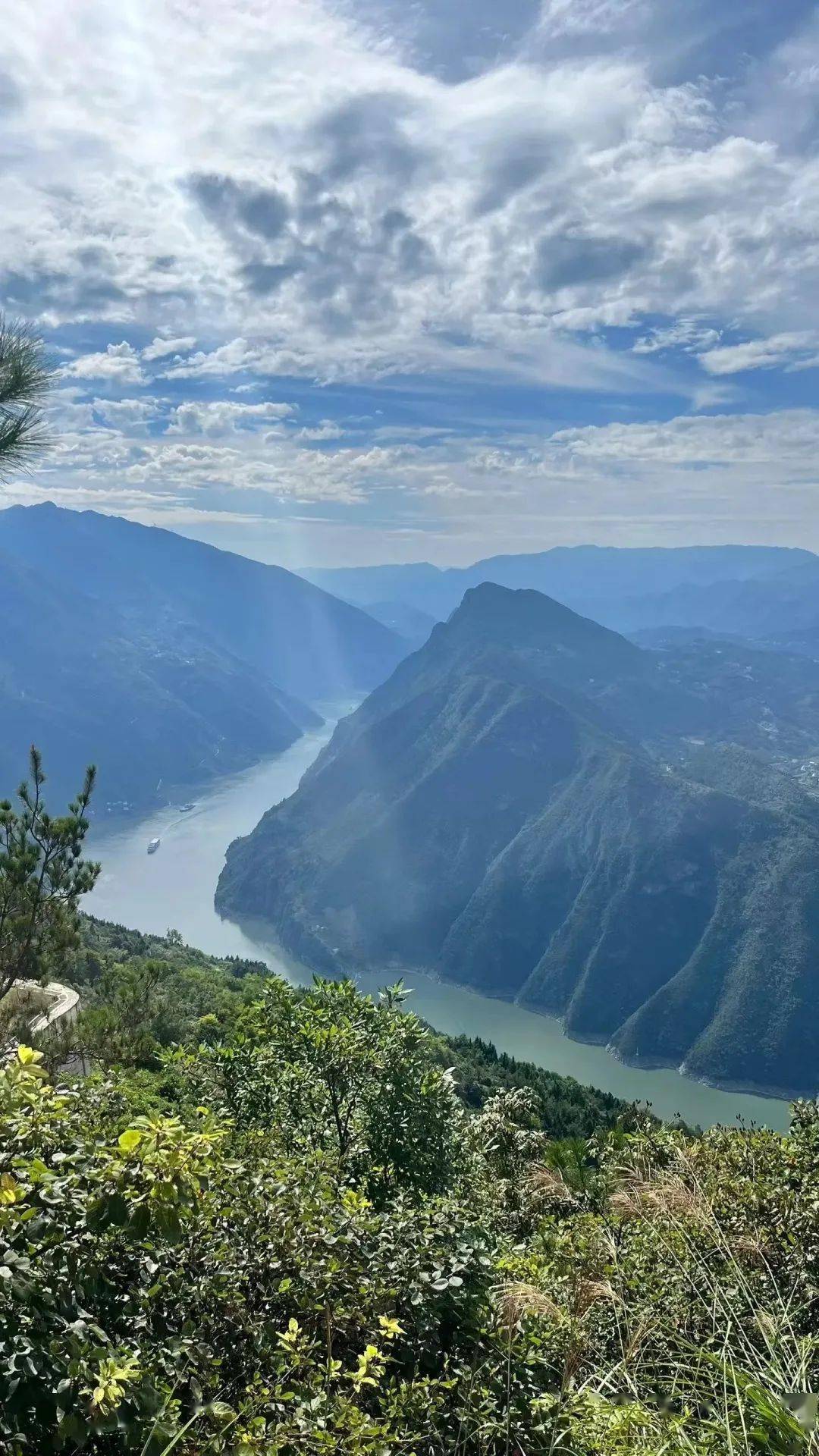 巴东巫峡口 一个绝美的地方