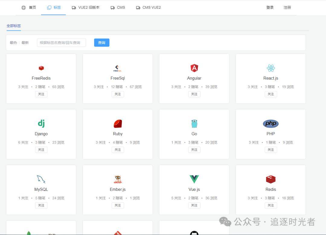 .NET+FreeSql 实现前后端分离的CMS