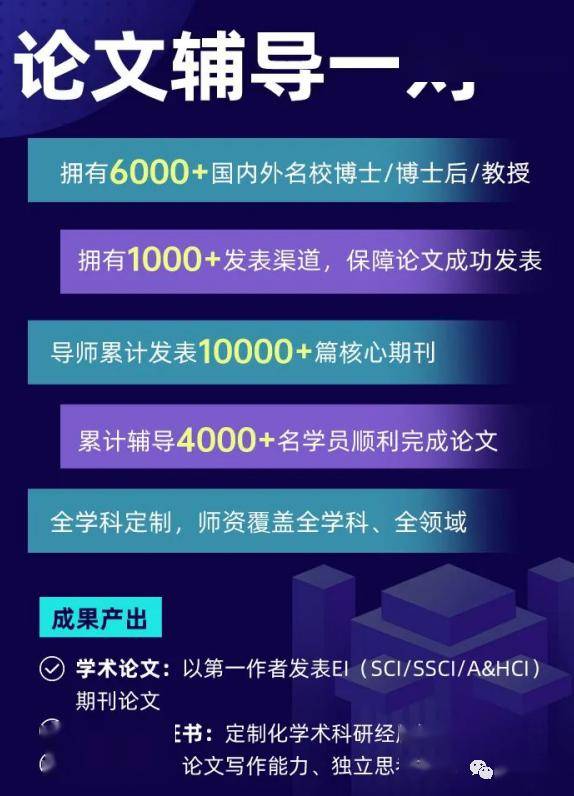 论文辅导｜你的毕业论文/课题论文/硕博论文，终于有救了，专业对口老师一对一辅导你！